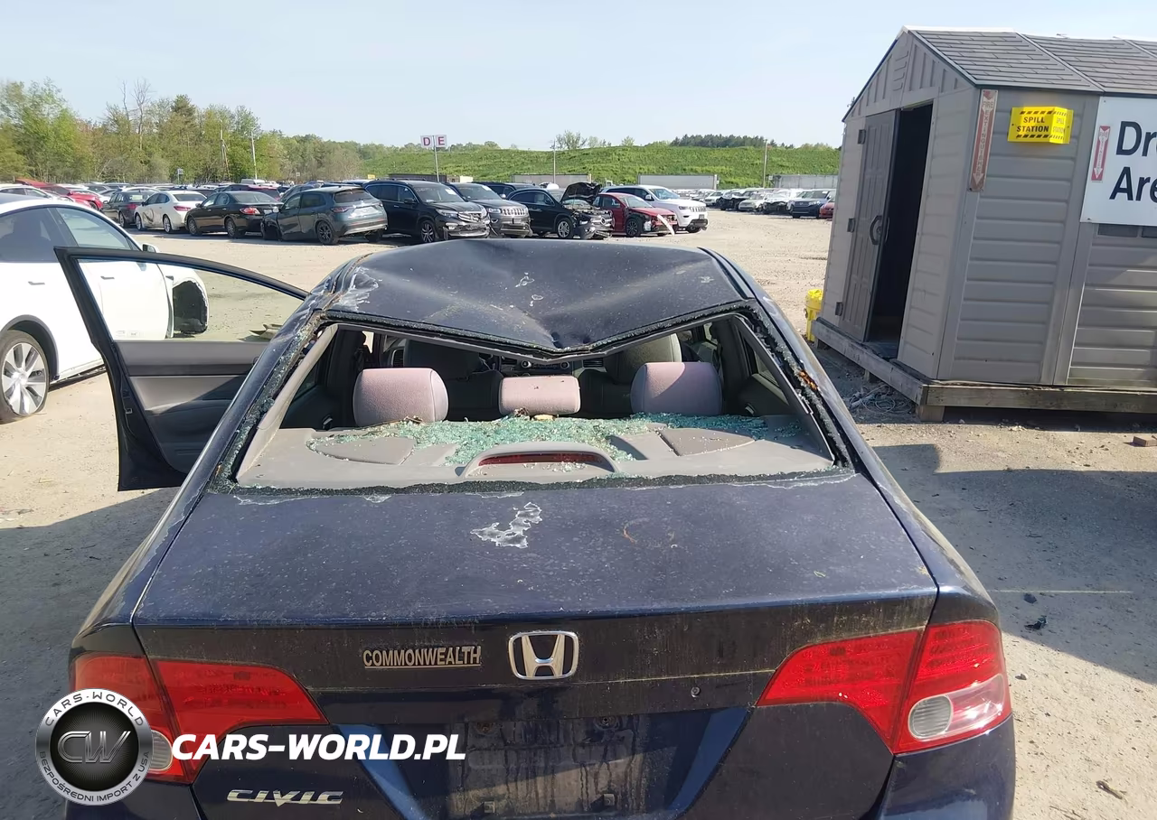2008 Honda Civic Lx VIN:2HGFA16598H523364 - 6