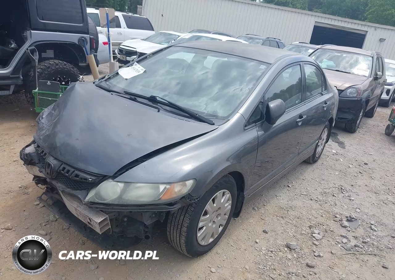 2009 Honda Civic Vp VIN:2HGFA16329H340551 - 2