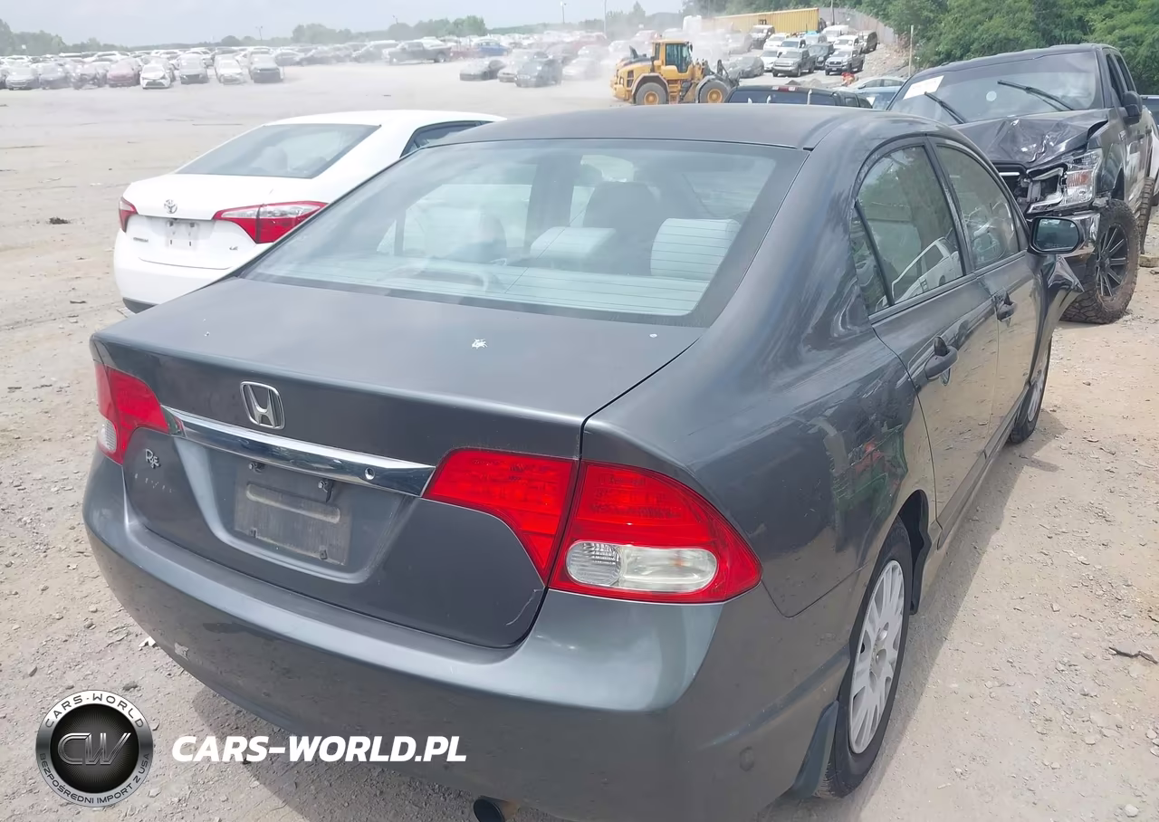2009 Honda Civic Vp VIN:2HGFA16329H340551 - 4