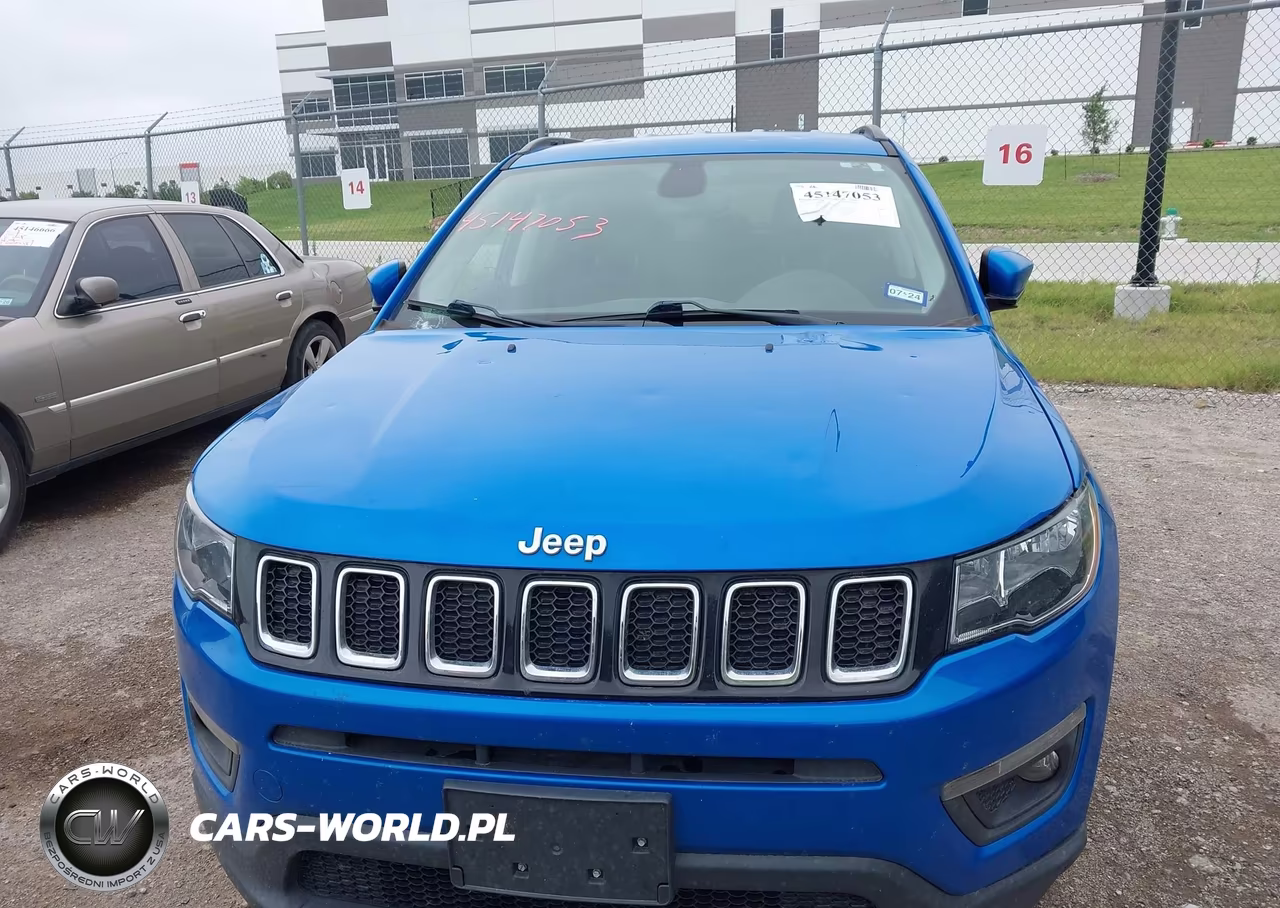2021 Jeep Compass Latitude Fwd VIN:3C4NJCBB7MT581010 - 12