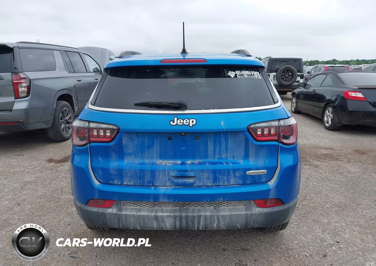 2021 Jeep Compass Latitude Fwd VIN:3C4NJCBB7MT581010 - 16