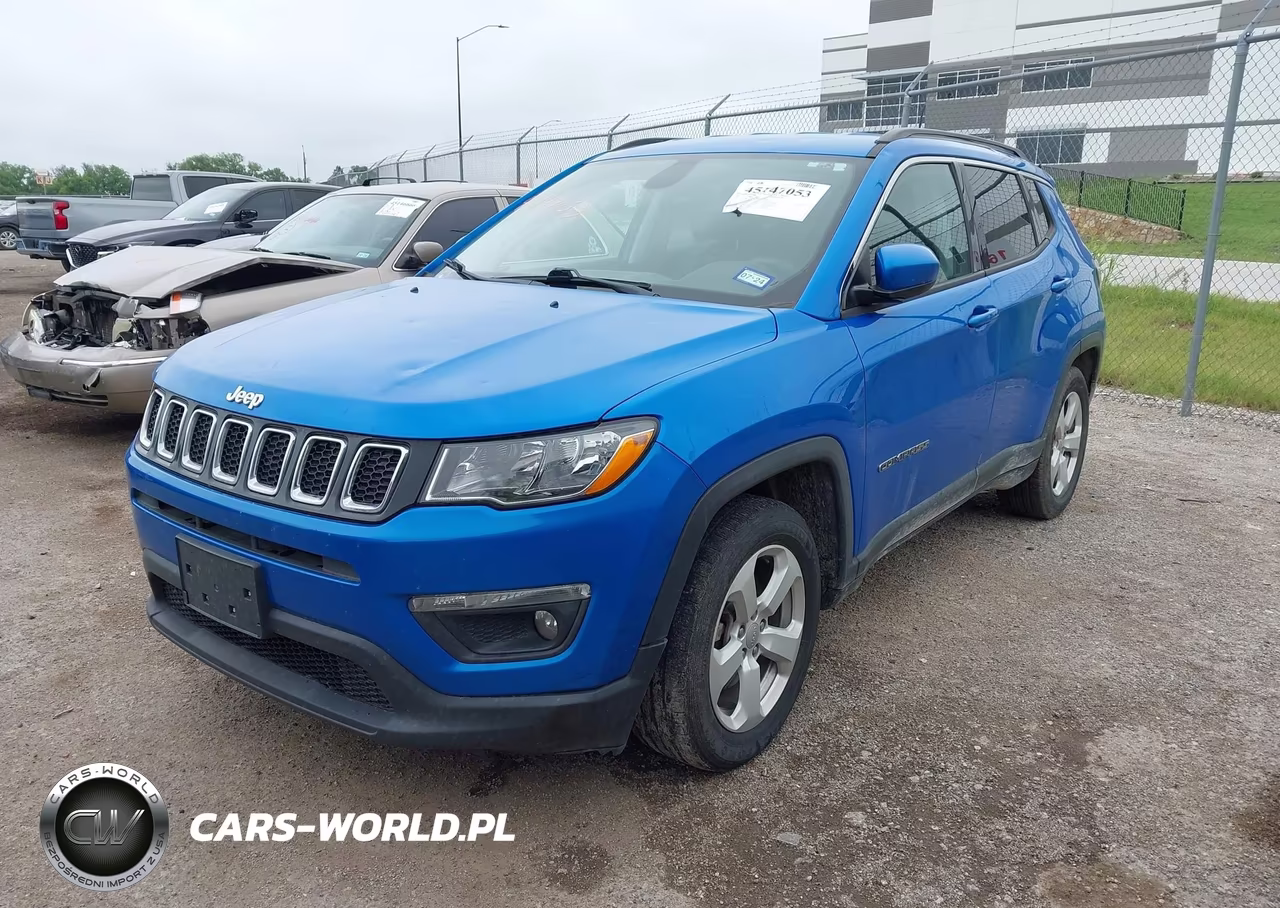 2021 Jeep Compass Latitude Fwd VIN:3C4NJCBB7MT581010 - 2