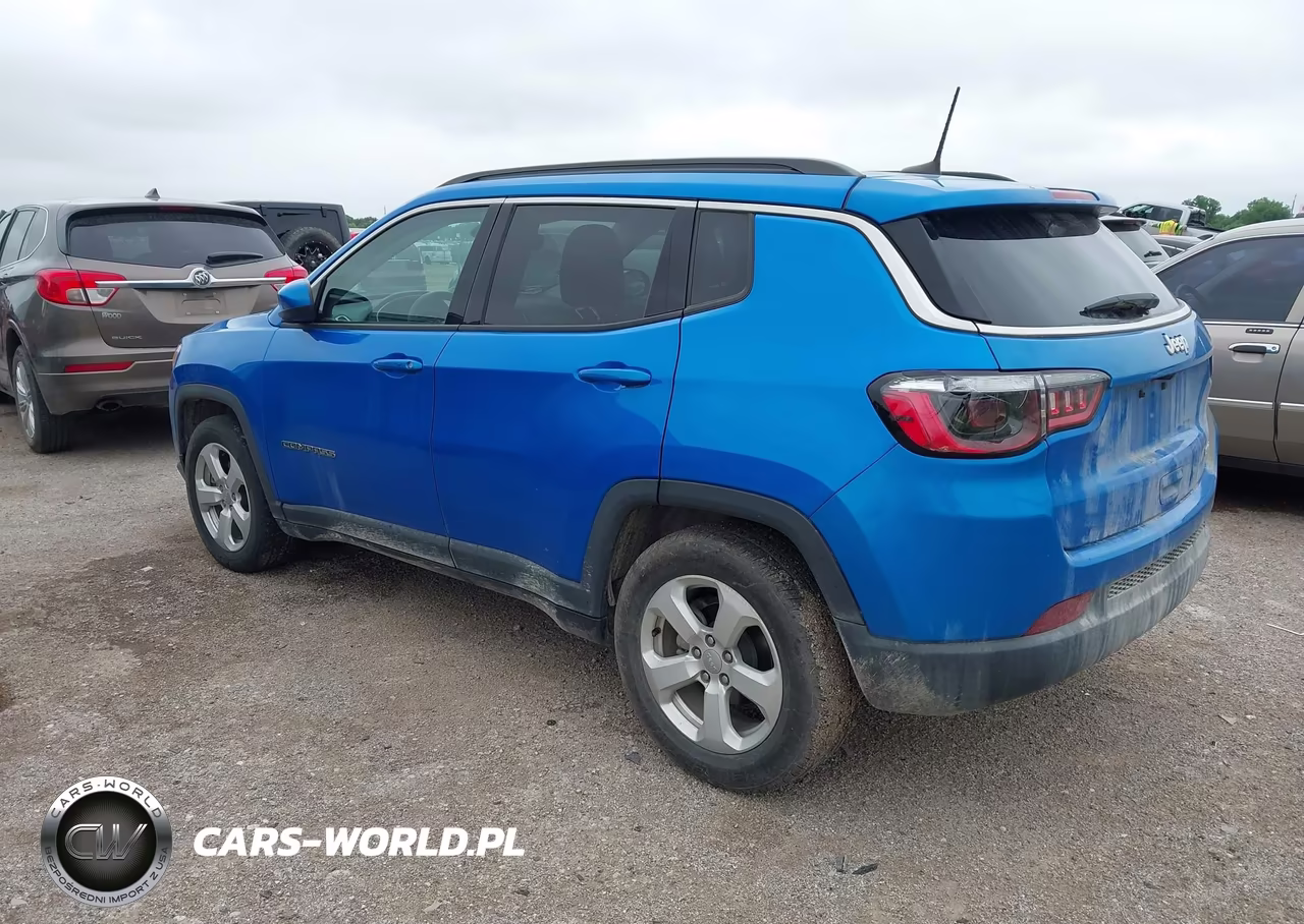 2021 Jeep Compass Latitude Fwd VIN:3C4NJCBB7MT581010 - 3