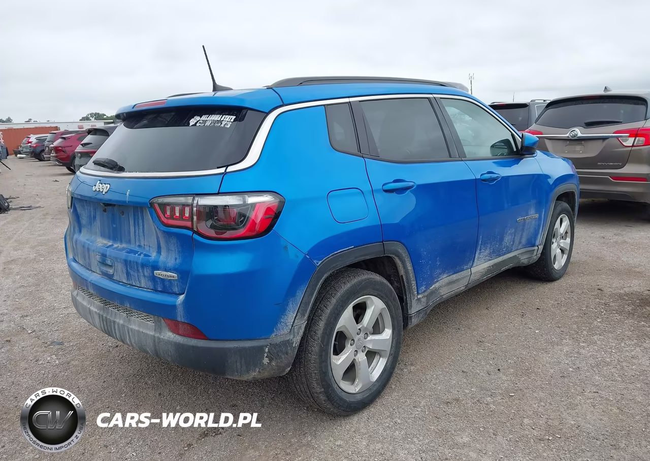 2021 Jeep Compass Latitude Fwd VIN:3C4NJCBB7MT581010 - 4