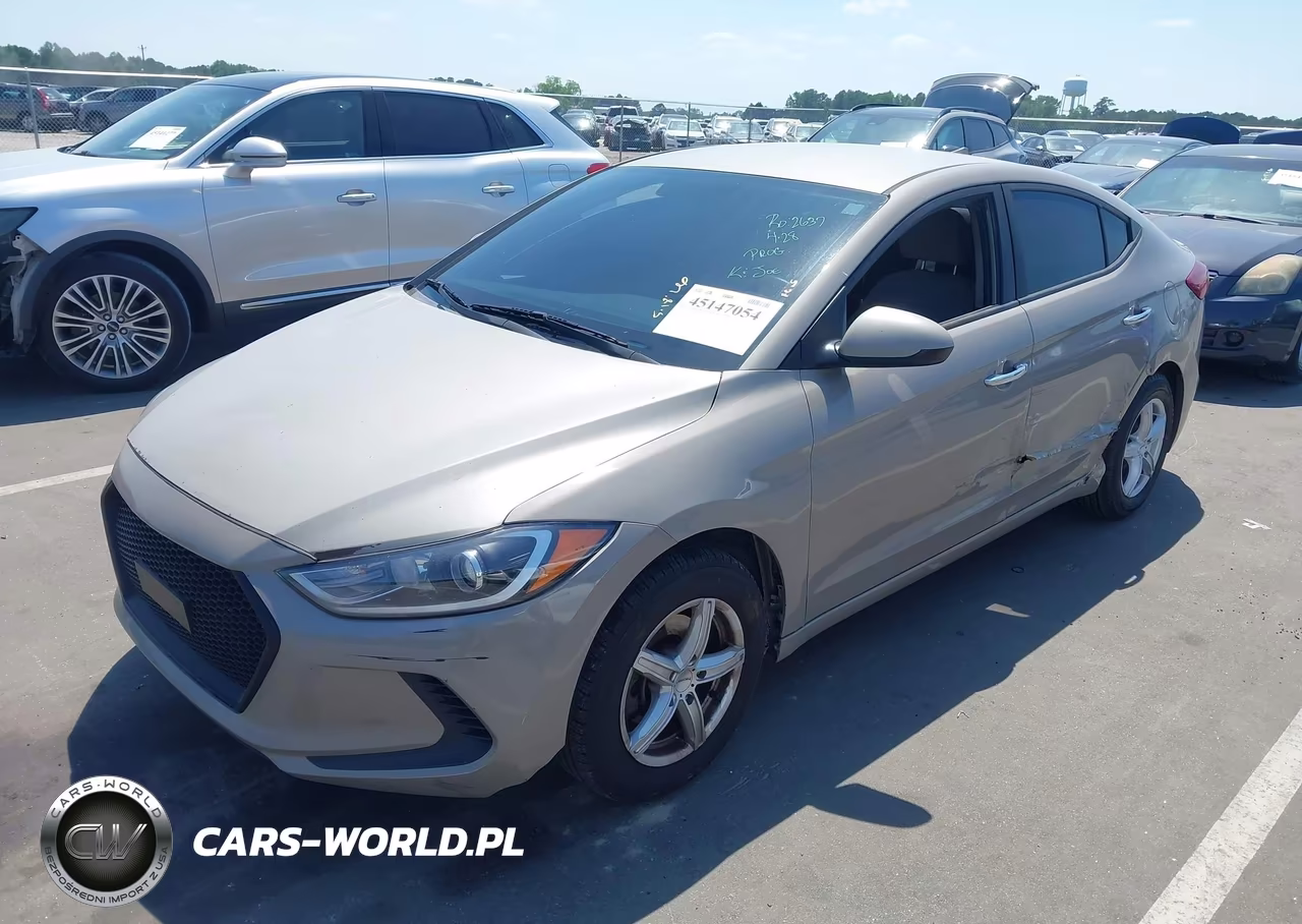 2017 Hyundai Elantra Se VIN:KMHD74LF4HU094422 - 2
