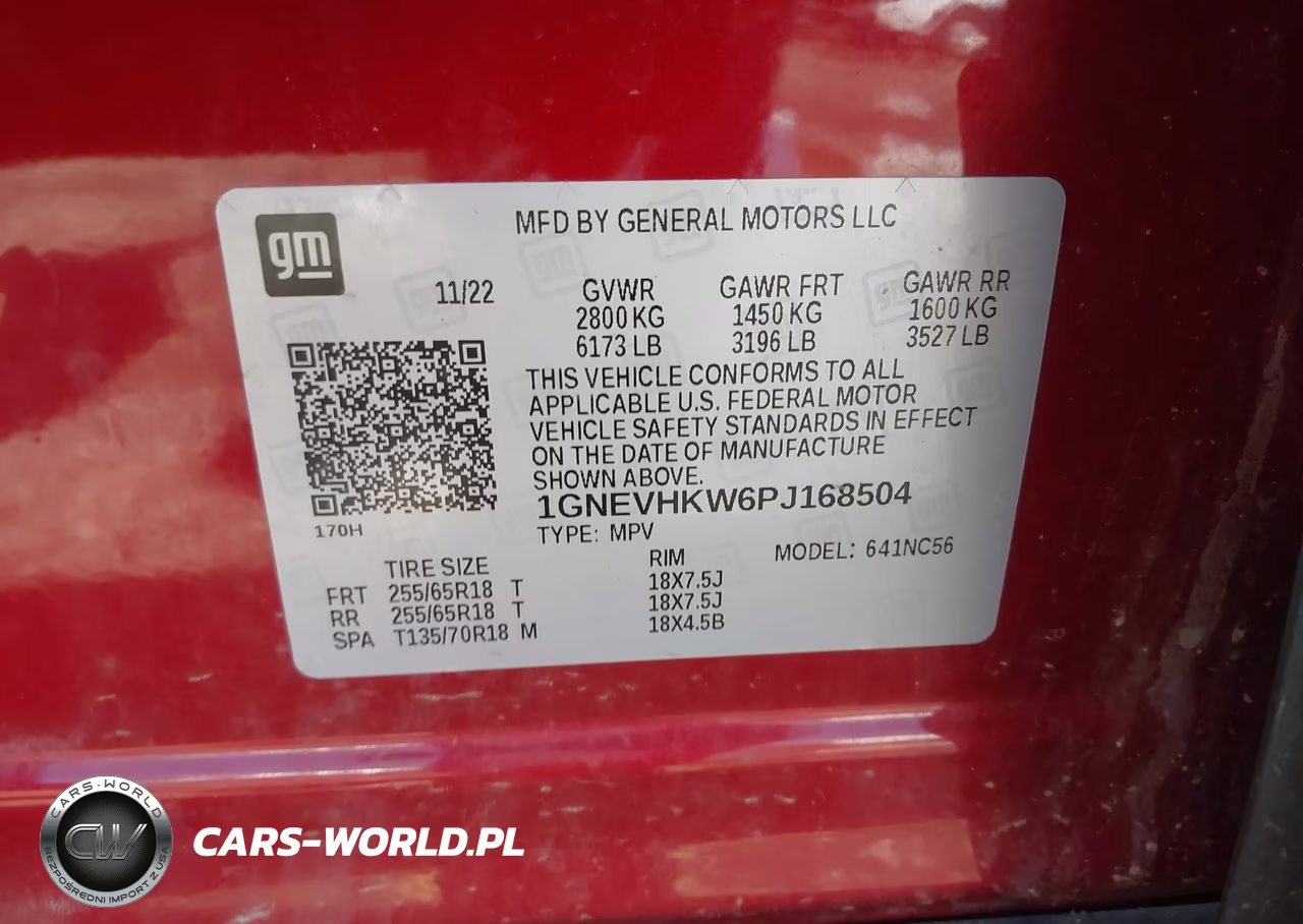 2023 Chevrolet Traverse Awd Lt Leather VIN:1GNEVHKW6PJ168504 - 9