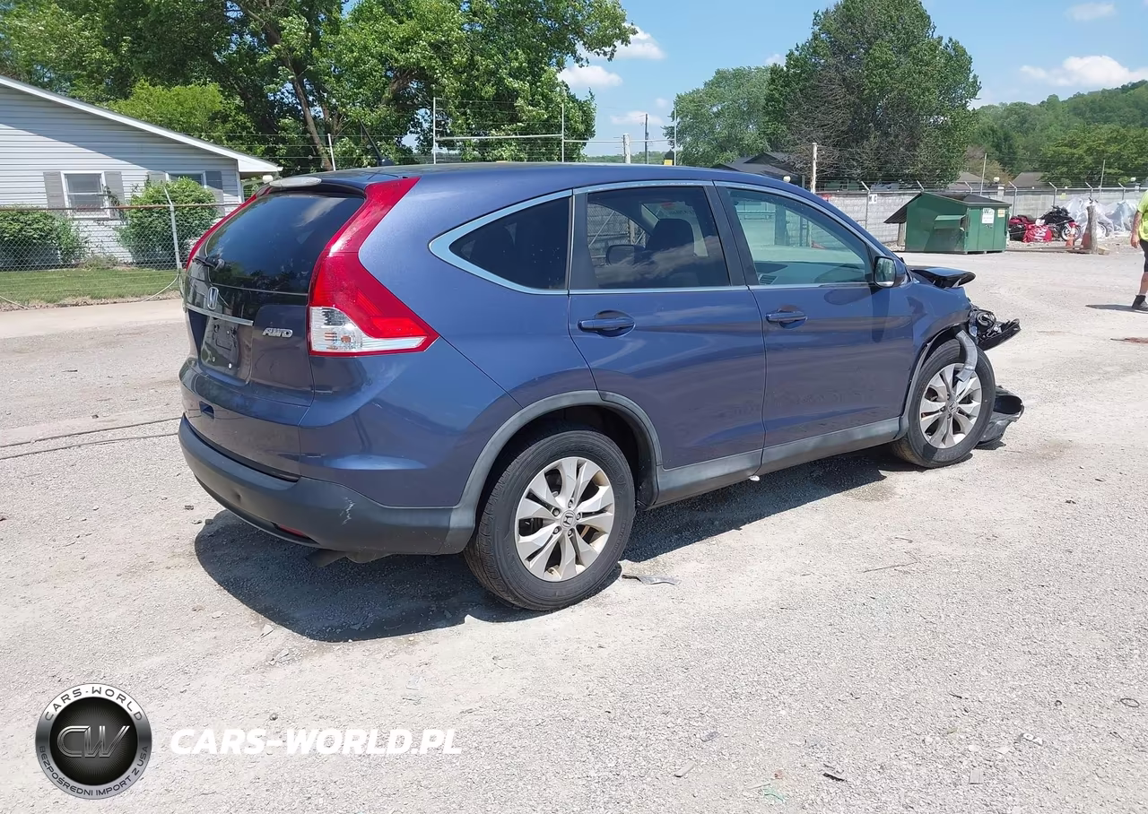 2013 Honda Cr-V Ex VIN:2HKRM4H58DH665630 - 4