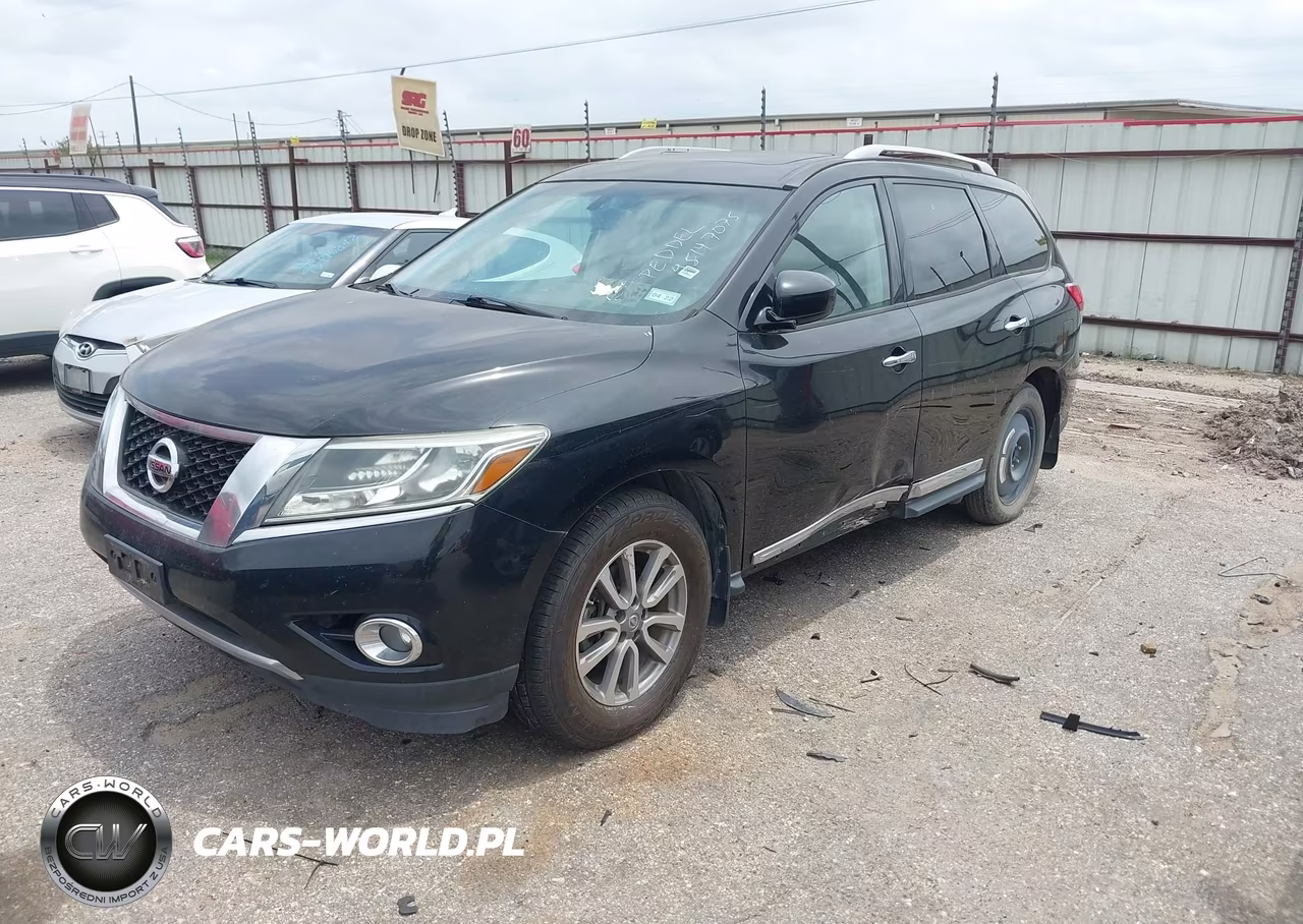 2014 Nissan Pathfinder Sl VIN:5N1AR2MN9EC718370 - 2