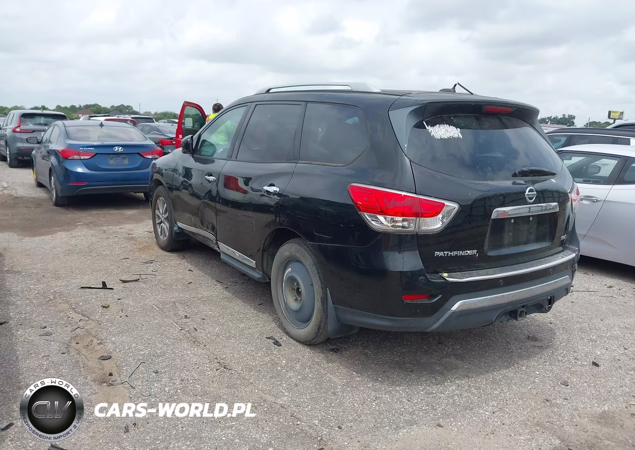2014 Nissan Pathfinder Sl VIN:5N1AR2MN9EC718370 - 3