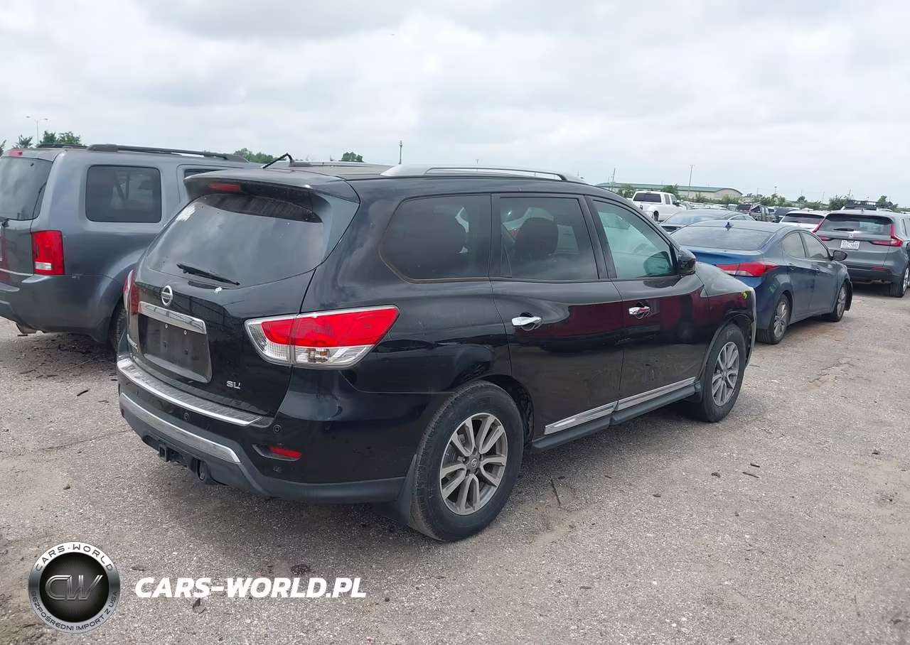 2014 Nissan Pathfinder Sl VIN:5N1AR2MN9EC718370 - 4