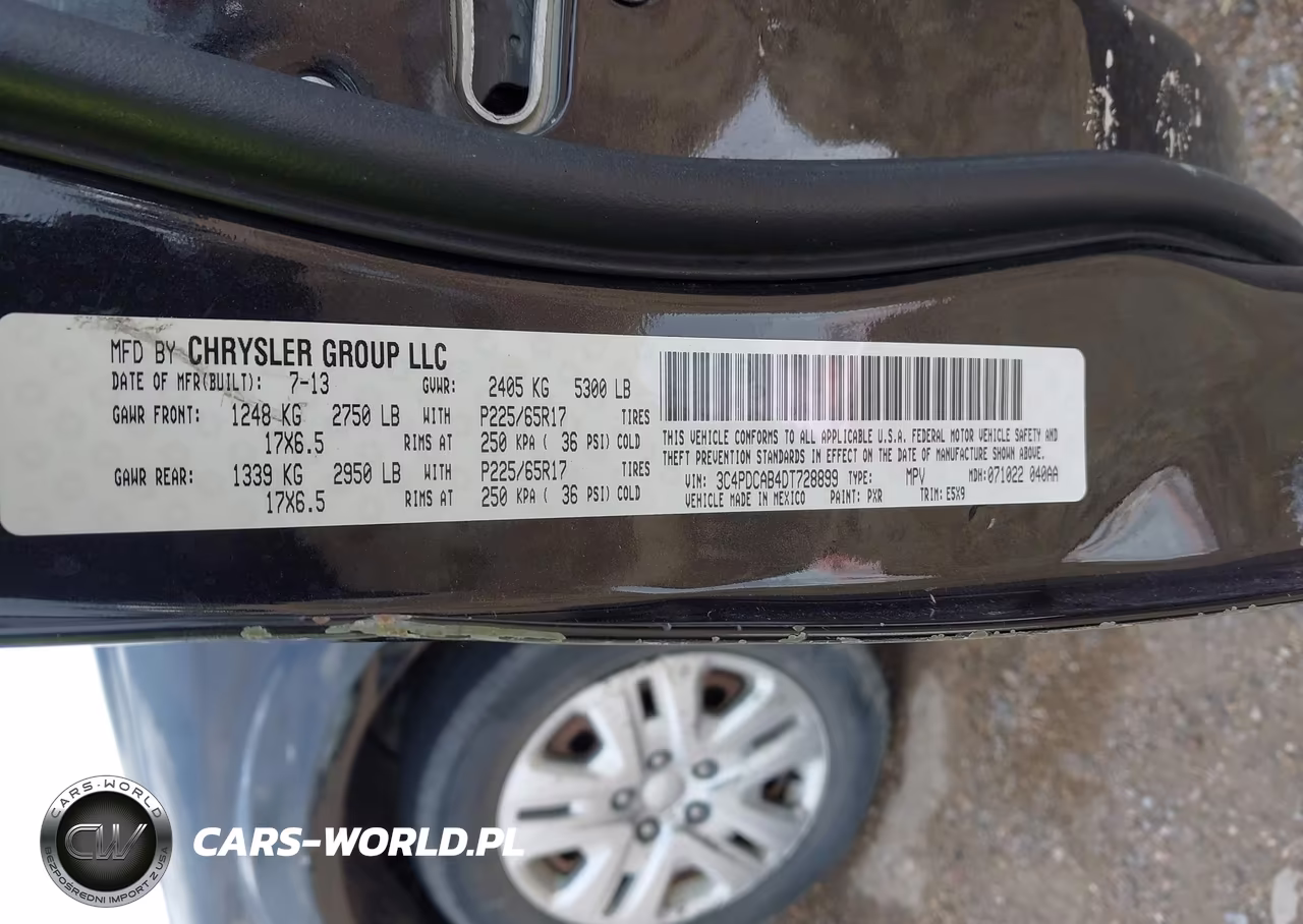 2013 Dodge Journey Se VIN:3C4PDCAB4DT728899 - 9