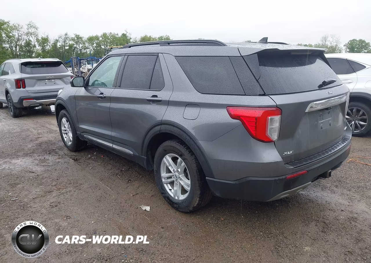 2022 Ford Explorer Xlt VIN:1FMSK8DH5NGC40916 - 3