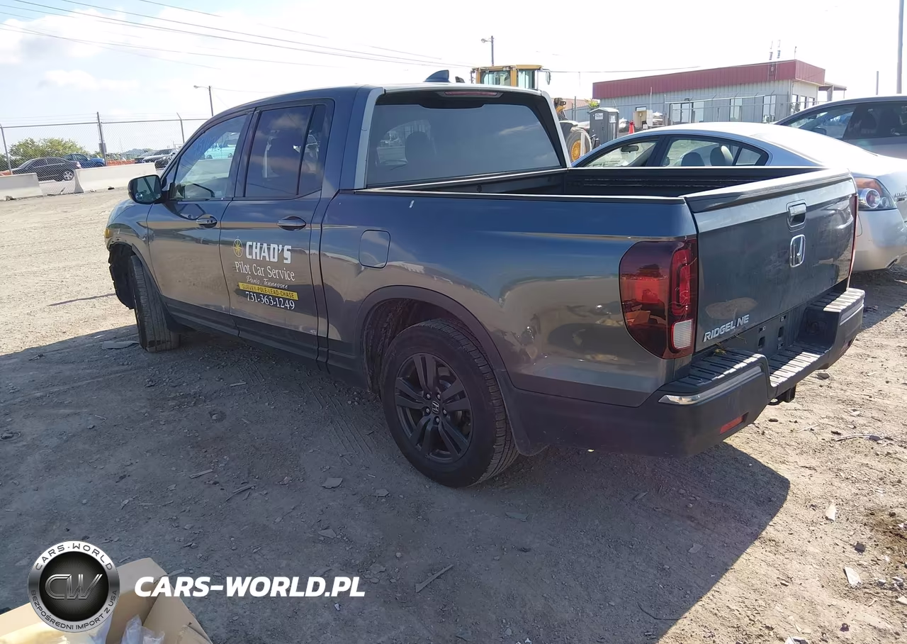 2020 Honda Ridgeline 2Wd Sport VIN:5FPYK2F13LB000161 - 3