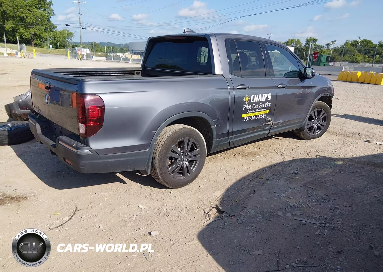 2020 Honda Ridgeline 2Wd Sport VIN:5FPYK2F13LB000161 - 4