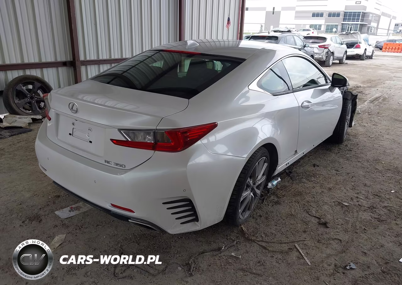 2015 Lexus Rc 350 VIN:JTHHE5BC3F5003333 - 4