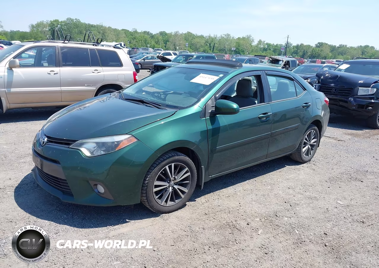 2016 Toyota Corolla Le Plus VIN:2T1BURHE5GC616195 - 2