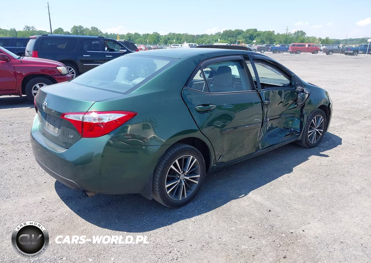 2016 Toyota Corolla Le Plus VIN:2T1BURHE5GC616195 - 4