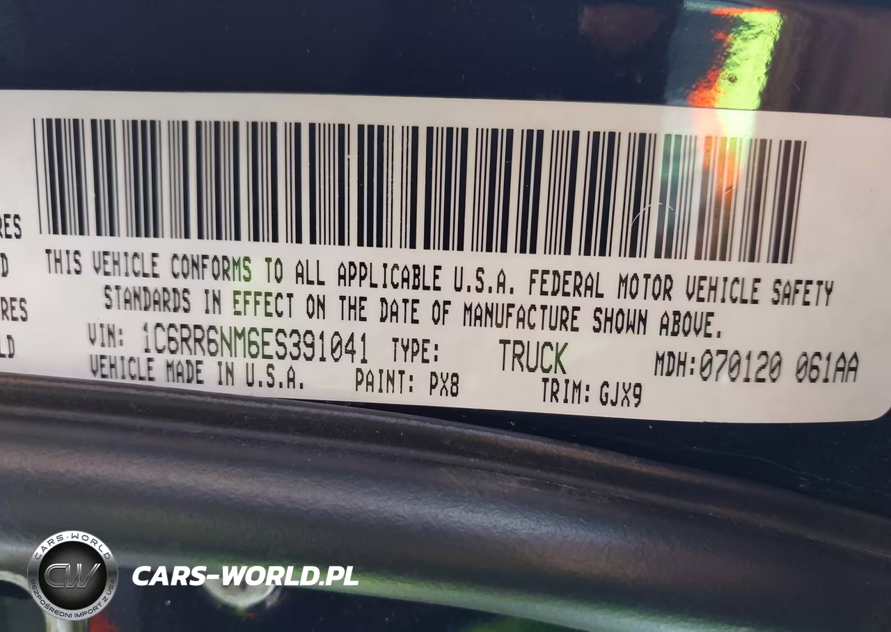 2014 Ram 1500 Laramie VIN:1C6RR6NM6ES391041 - 9