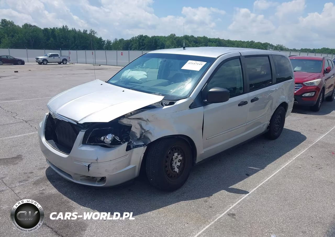 2008 Chrysler Town & Country Lx VIN:2A8HR44H68R703323 - 2