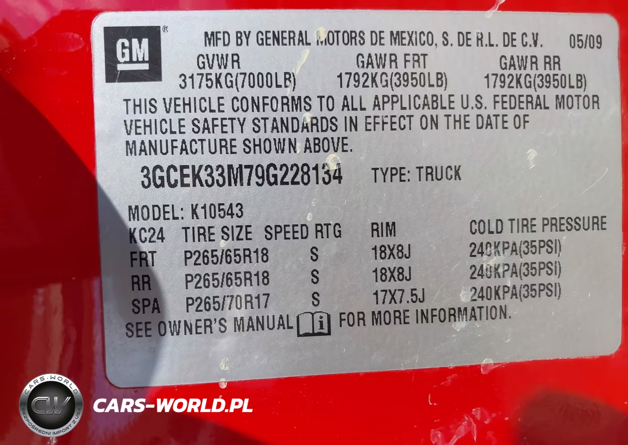2009 Chevrolet Silverado 1500 Ltz VIN:3GCEK33M79G228134 - 9