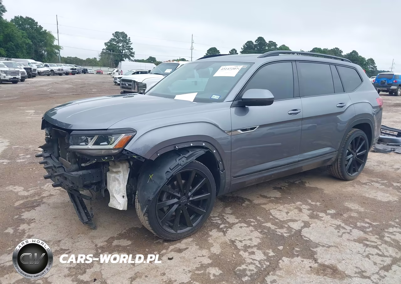 2021 Volkswagen Atlas 3.6L V6 Se W-Technology R-Line VIN:1V2PR2CA3MC525870 - 2