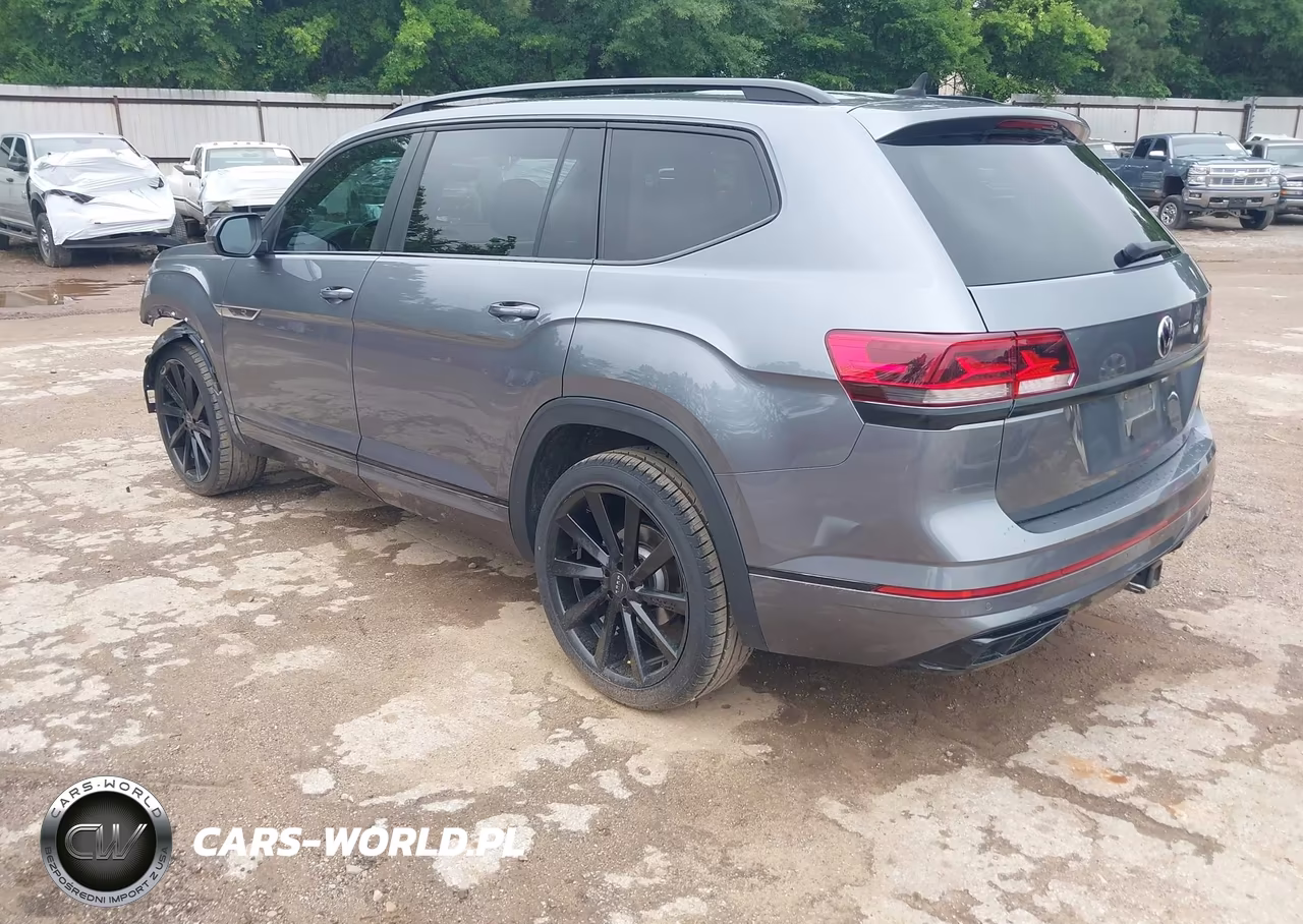 2021 Volkswagen Atlas 3.6L V6 Se W-Technology R-Line VIN:1V2PR2CA3MC525870 - 3