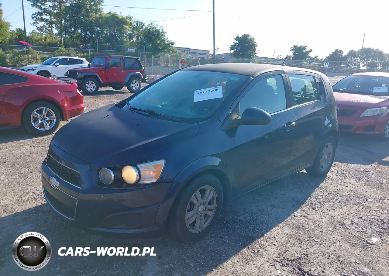 2016 Chevrolet Sonic Lt Auto VIN:1G1JC6SHXG4135287 - 2