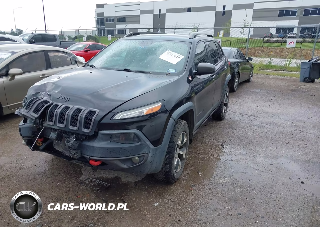 2015 Jeep Cherokee Trailhawk VIN:1C4PJMBS3FW571019 - 2