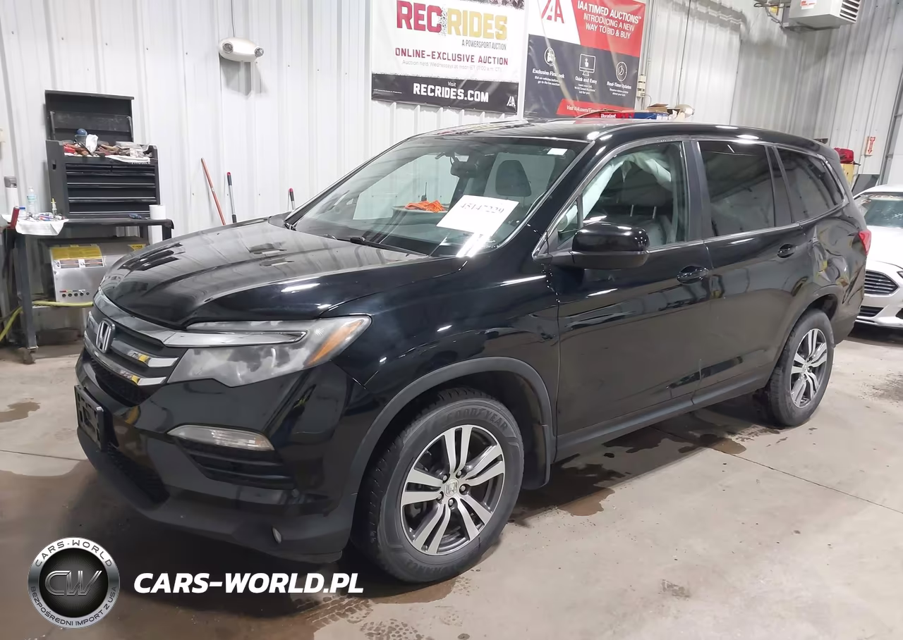 2016 Honda Pilot Ex-L VIN:5FNYF6H54GB077745 - 2