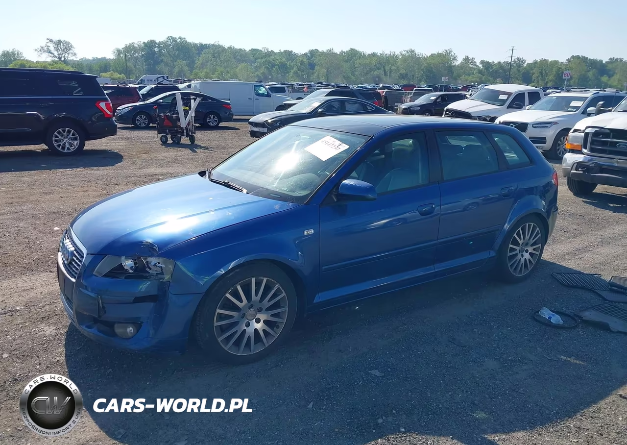 2008 Audi A3 2.0T VIN:WAUNF78P98A102074 - 2