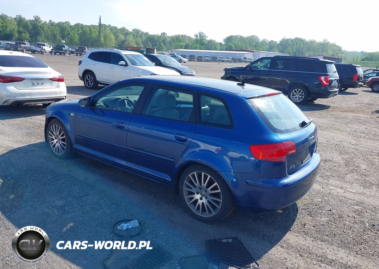 2008 Audi A3 2.0T VIN:WAUNF78P98A102074 - 3