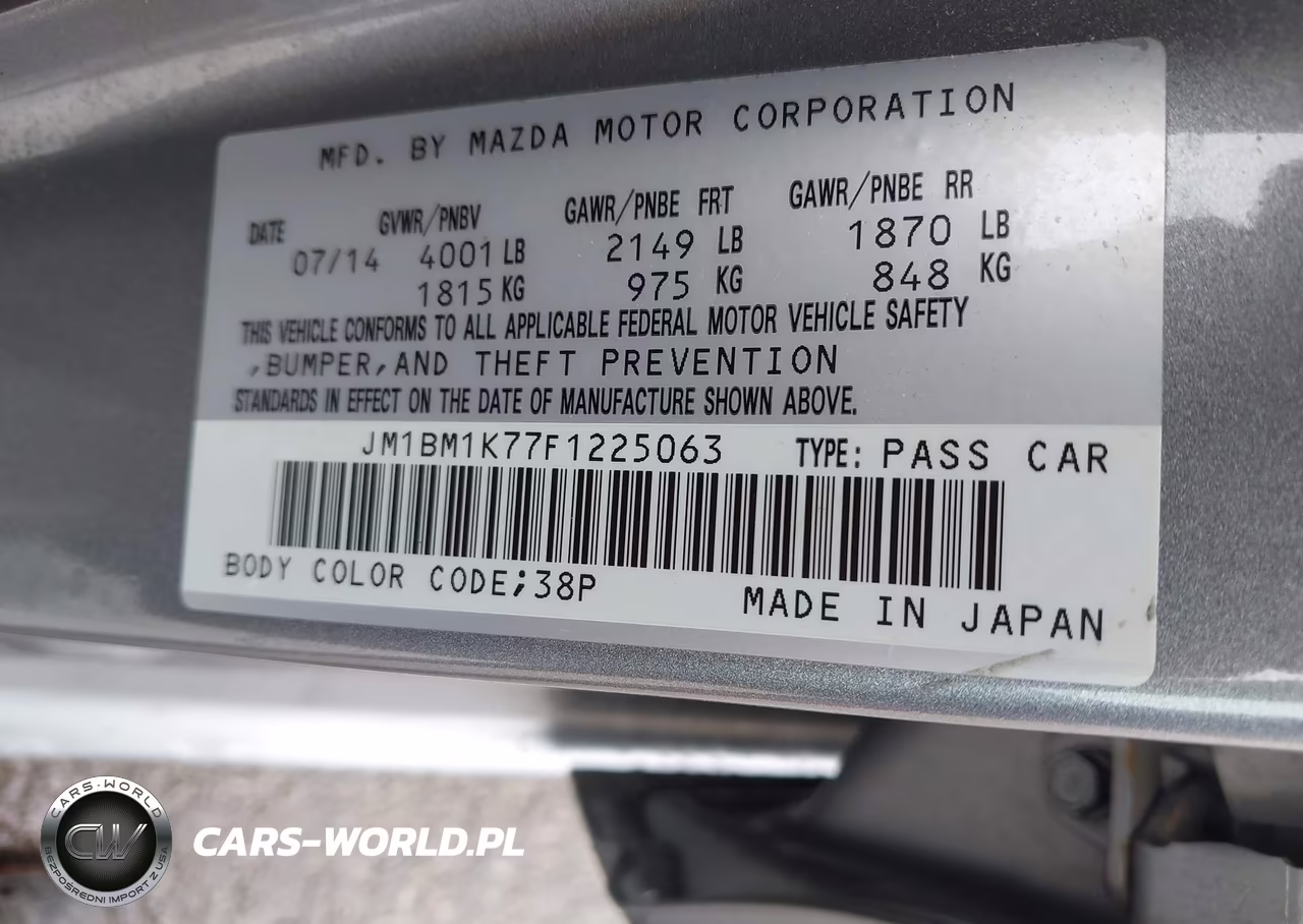 2015 Mazda Mazda3 I Sport VIN:JM1BM1K77F1225063 - 9