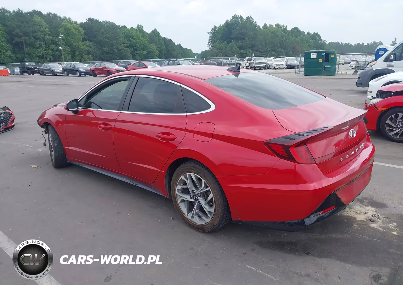 2021 Hyundai Sonata Sel VIN:5NPEL4JA8MH068826 - 3