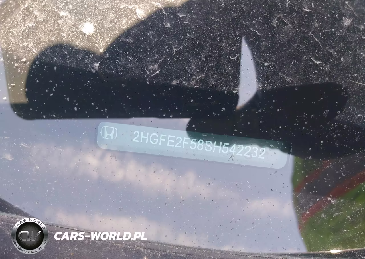 2025 Honda Civic Sport VIN:2HGFE2F58SH542232 - 17