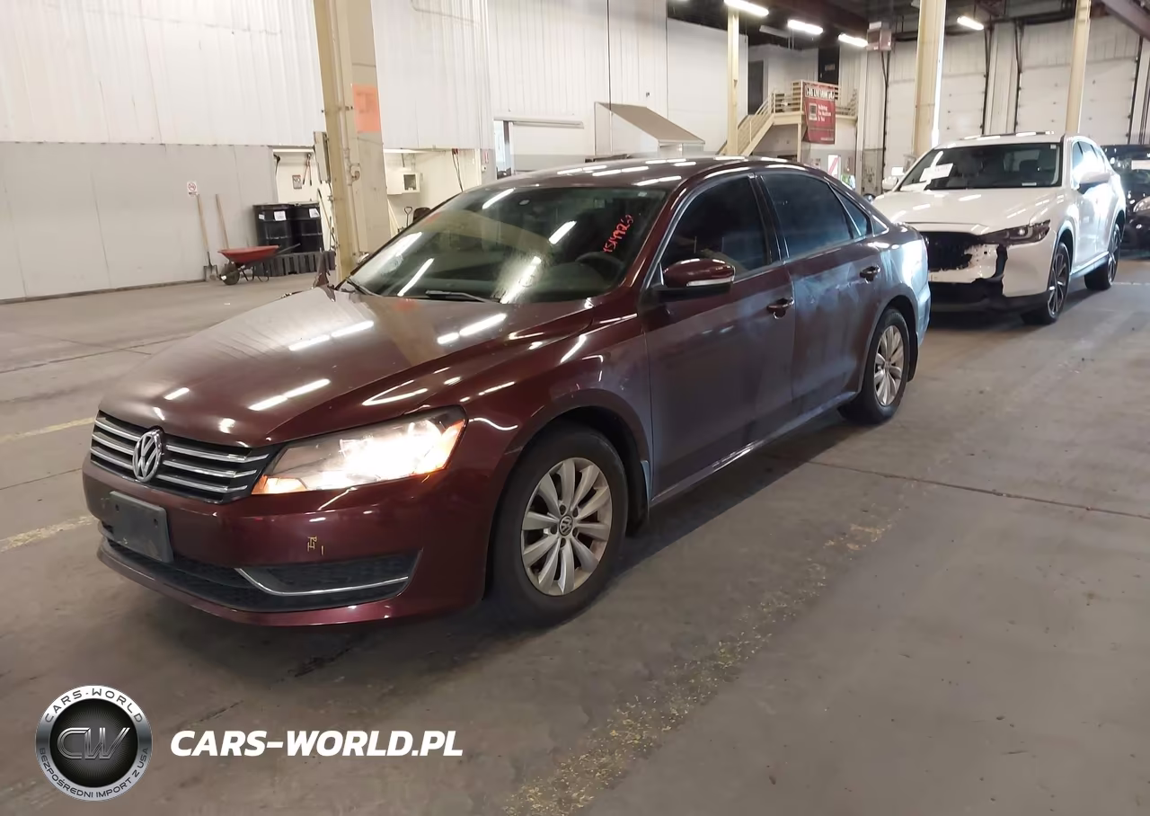 2013 Volkswagen Passat 2.5L S VIN:1VWAP7A32DC112494 - 2