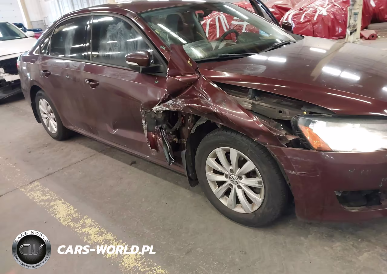 2013 Volkswagen Passat 2.5L S VIN:1VWAP7A32DC112494 - 6