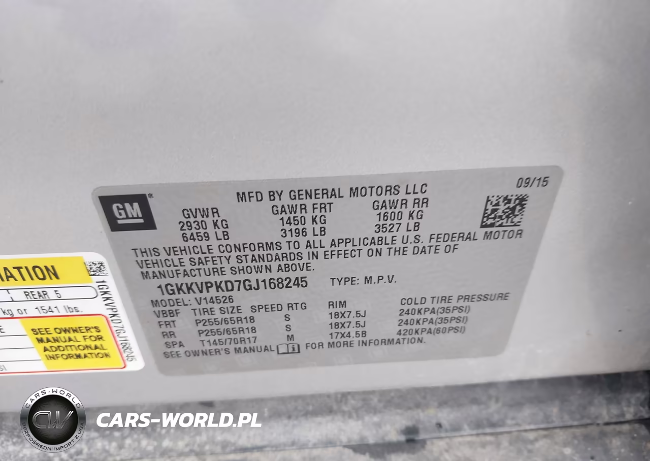2016 GMC Acadia Sle-2 VIN:1GKKVPKD7GJ168245 - 9