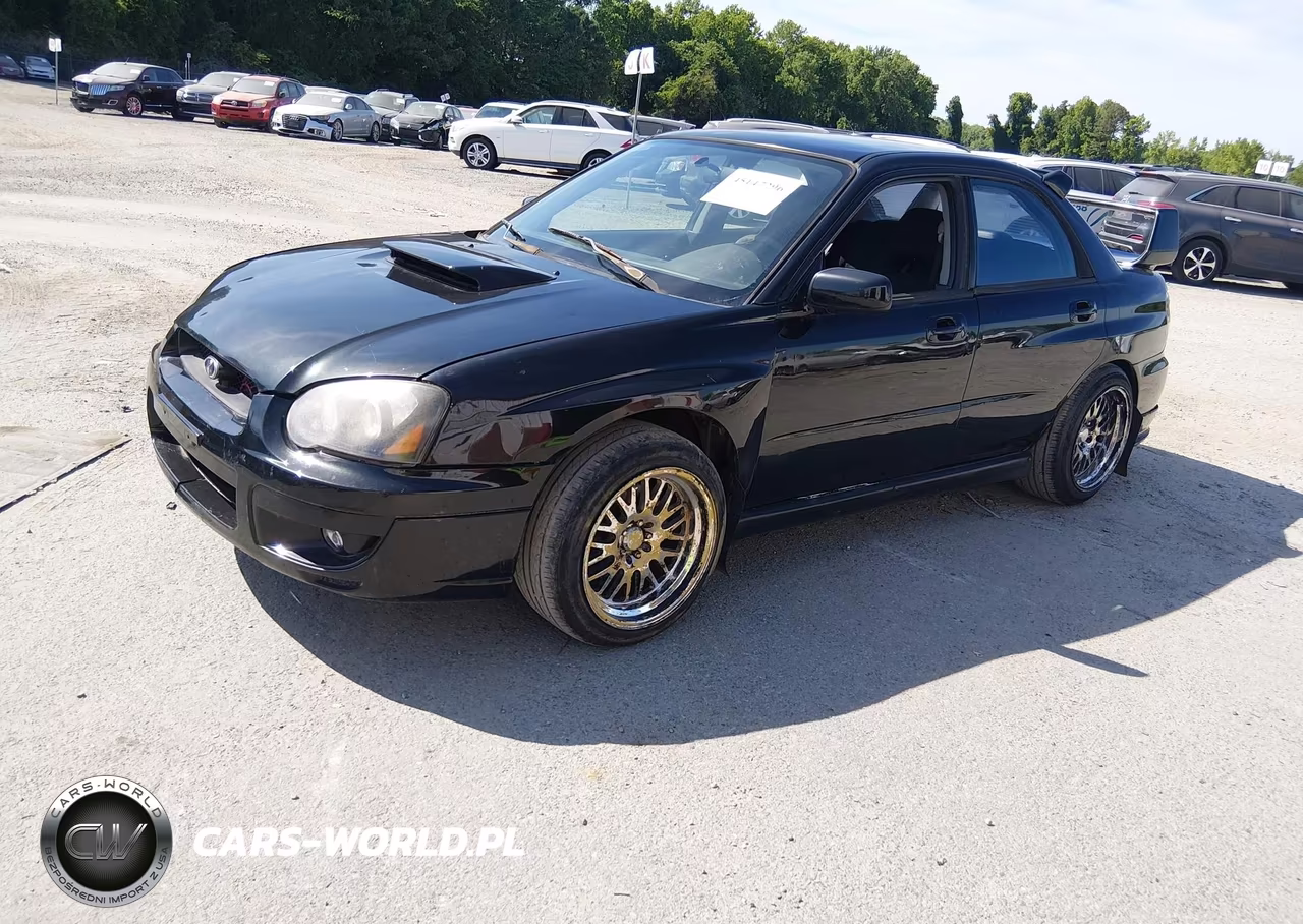 2004 Subaru Impreza Wrx VIN:JF1GD29644G502020 - 2
