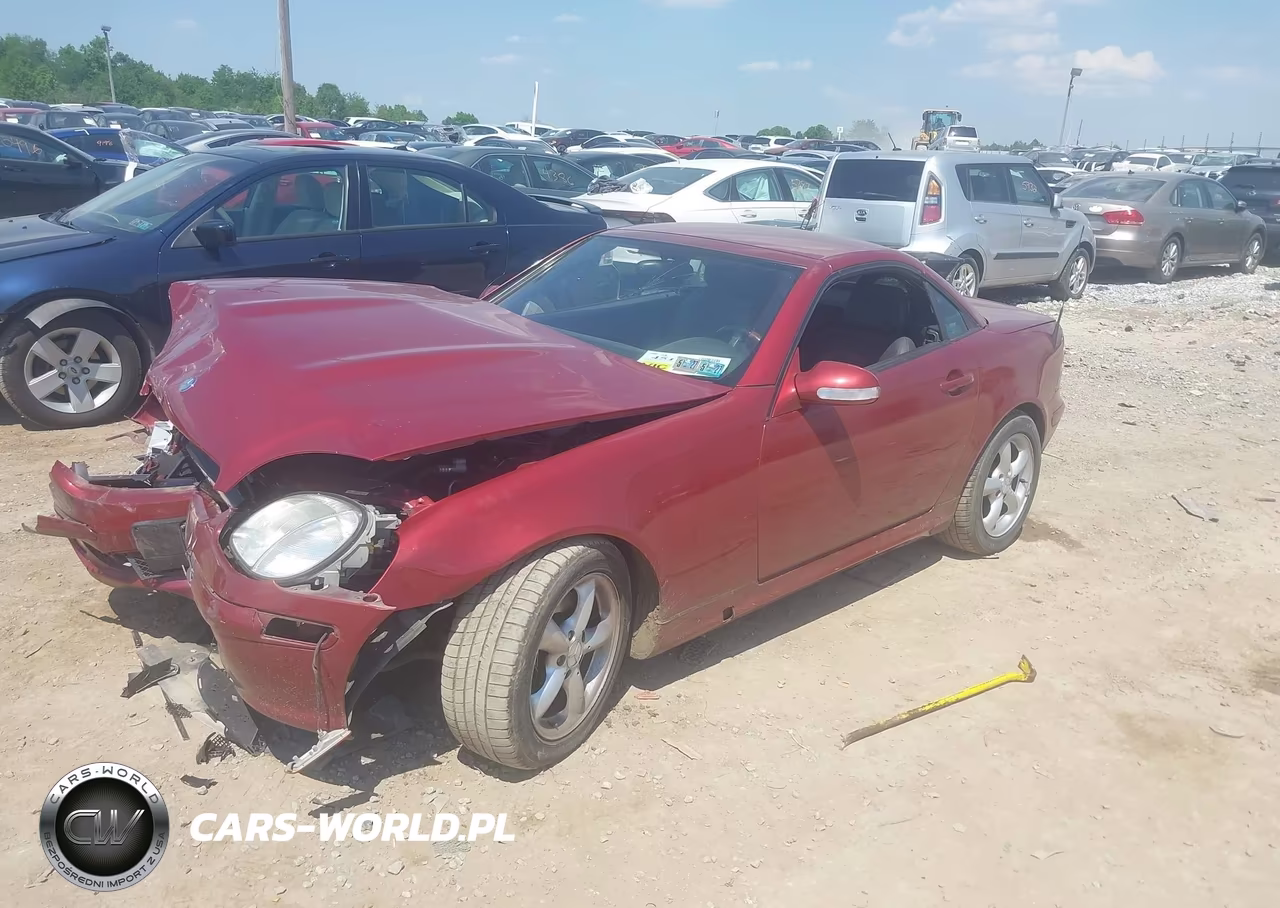 2003 Mercedes-Benz Slk 320 VIN:WDBKK65F73F285542 - 2