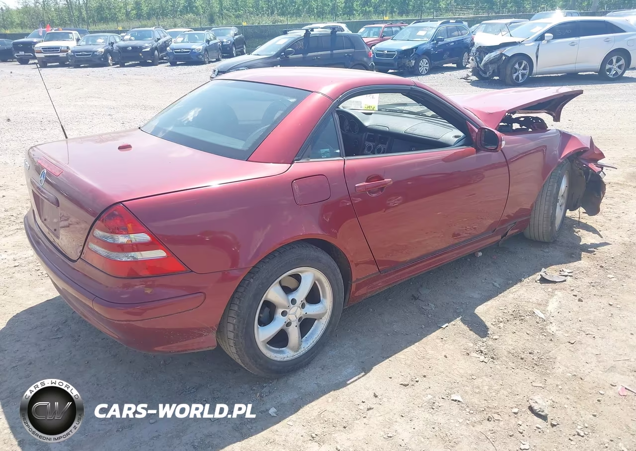 2003 Mercedes-Benz Slk 320 VIN:WDBKK65F73F285542 - 4