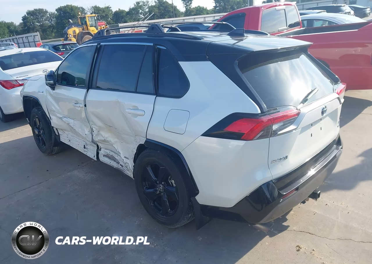 2021 Toyota Rav4 Hybrid Xse VIN:4T3E6RFV3MU042174 - 3