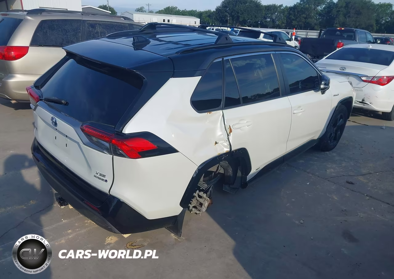 2021 Toyota Rav4 Hybrid Xse VIN:4T3E6RFV3MU042174 - 4