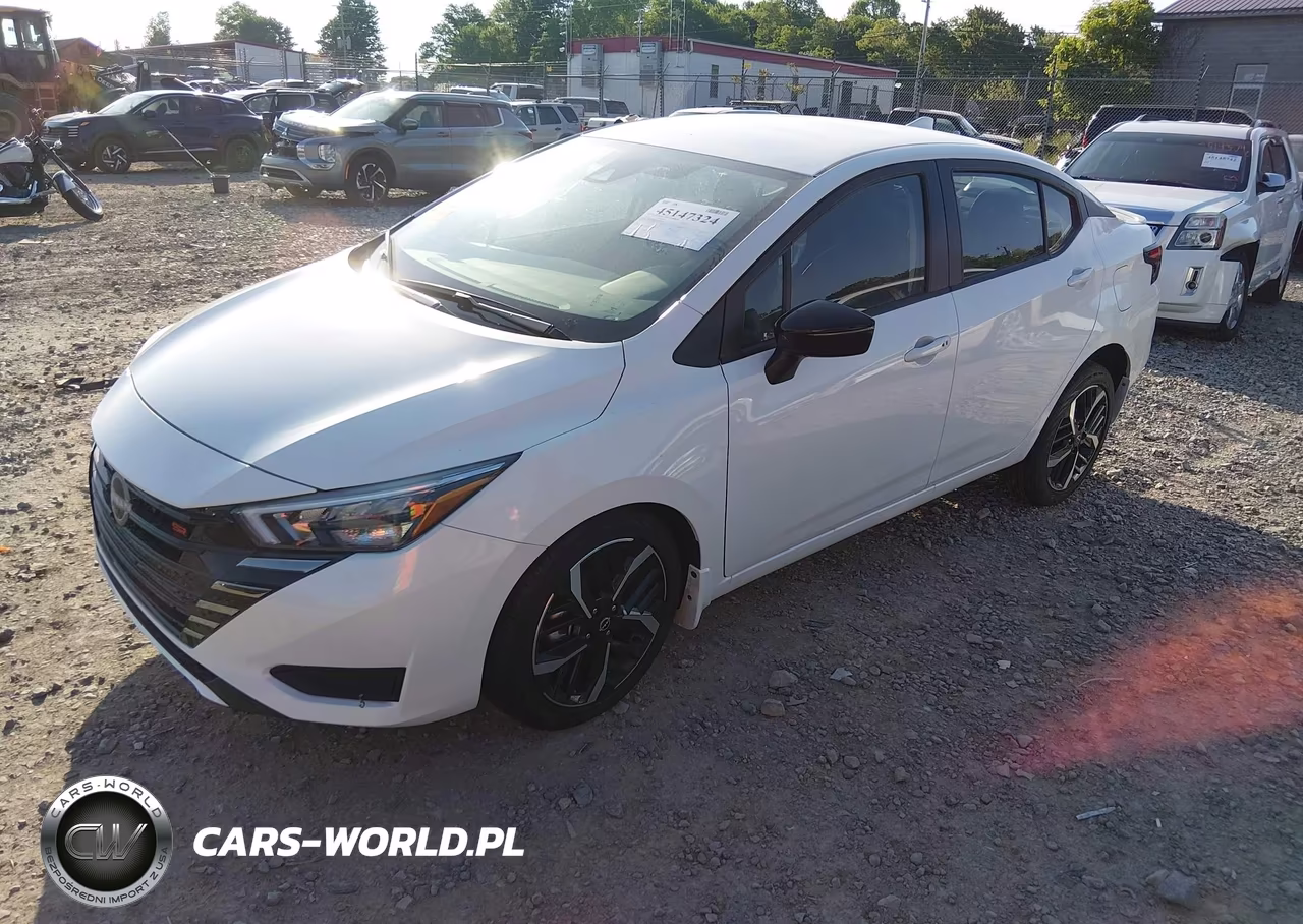 2025 Nissan Versa 1.6 Sr VIN:3N1CN8FV0SL909669 - 2