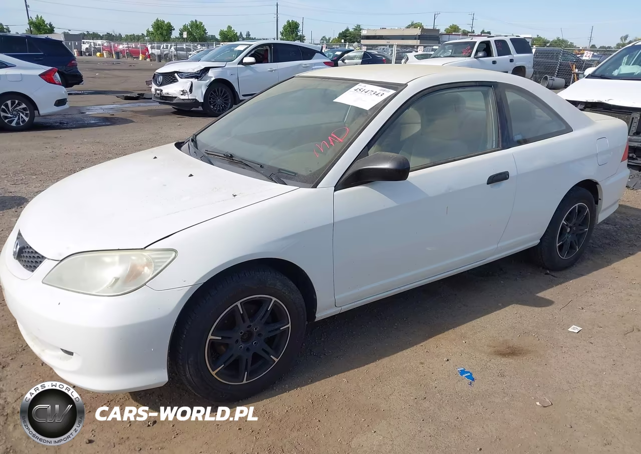 2005 Honda Civic Vp VIN:1HGEM22185L045500 - 2