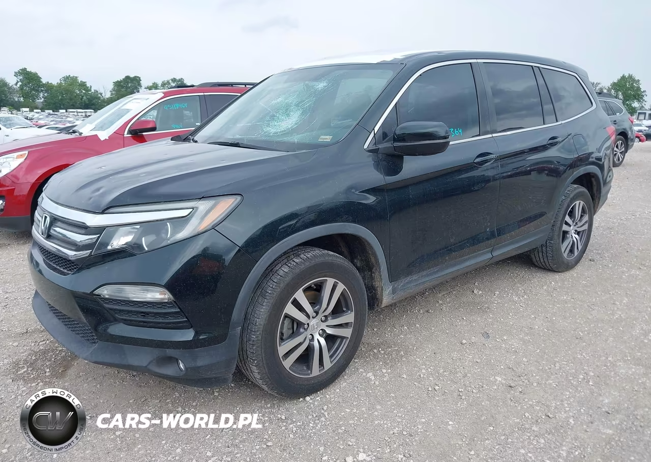 2017 Honda Pilot Ex-L VIN:5FNYF6H57HB052551 - 2
