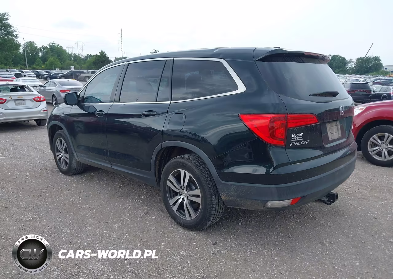 2017 Honda Pilot Ex-L VIN:5FNYF6H57HB052551 - 3