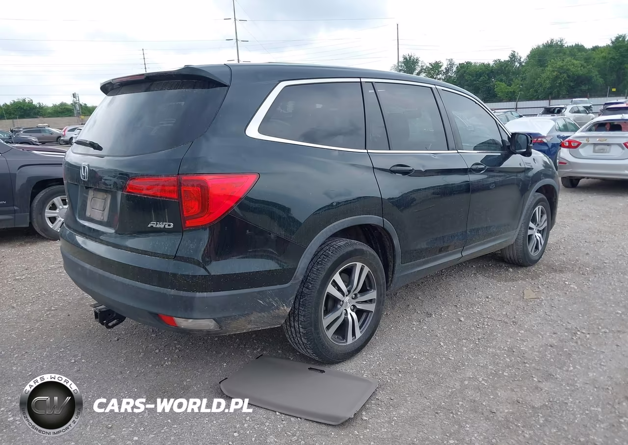 2017 Honda Pilot Ex-L VIN:5FNYF6H57HB052551 - 4