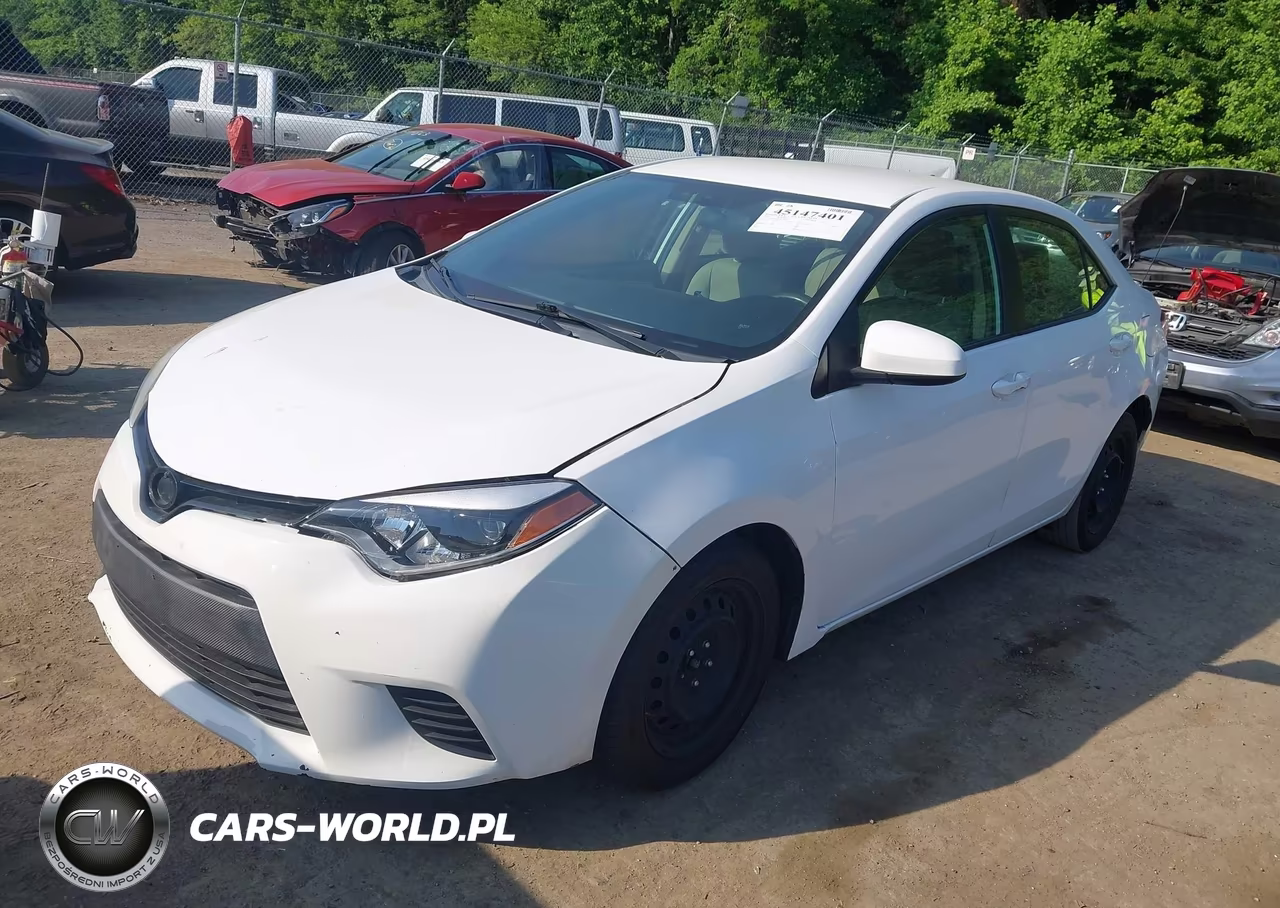 2014 Toyota Corolla Le VIN:2T1BURHE7EC168958 - 2