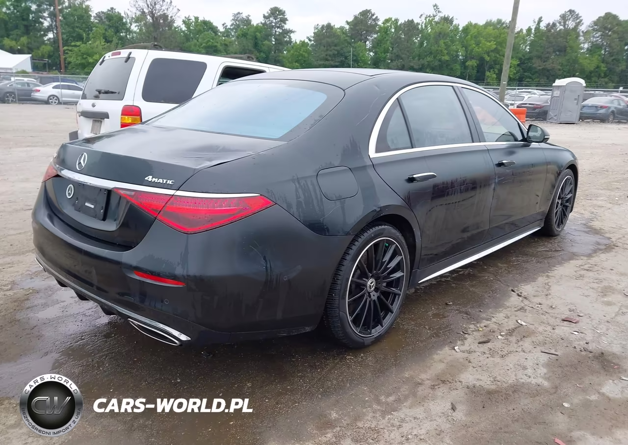 2022 Mercedes-Benz S 580 4Matic VIN:W1K6G7GB7NA133111 - 4