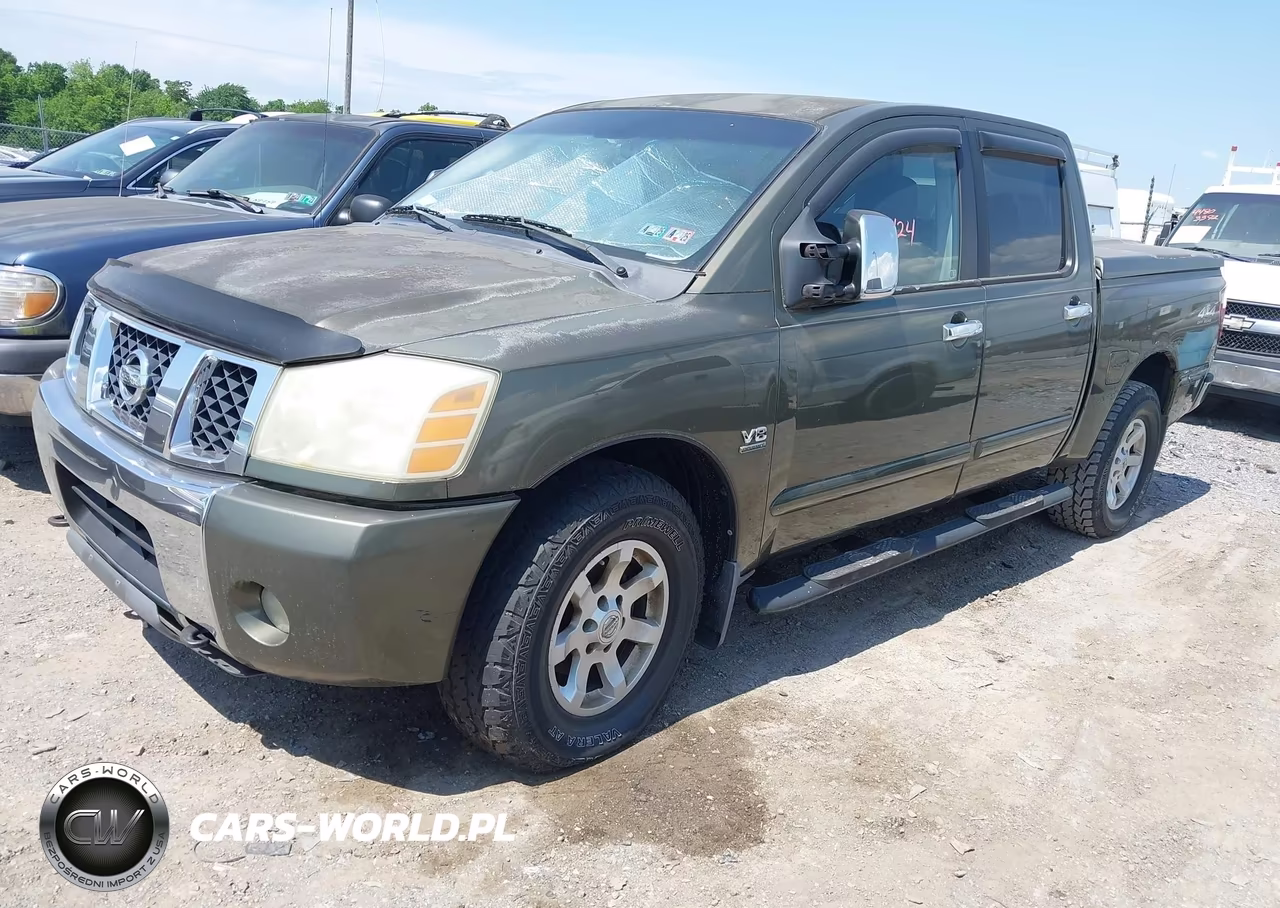 2004 Nissan Titan Se VIN:1N6AA07B74N520310 - 2